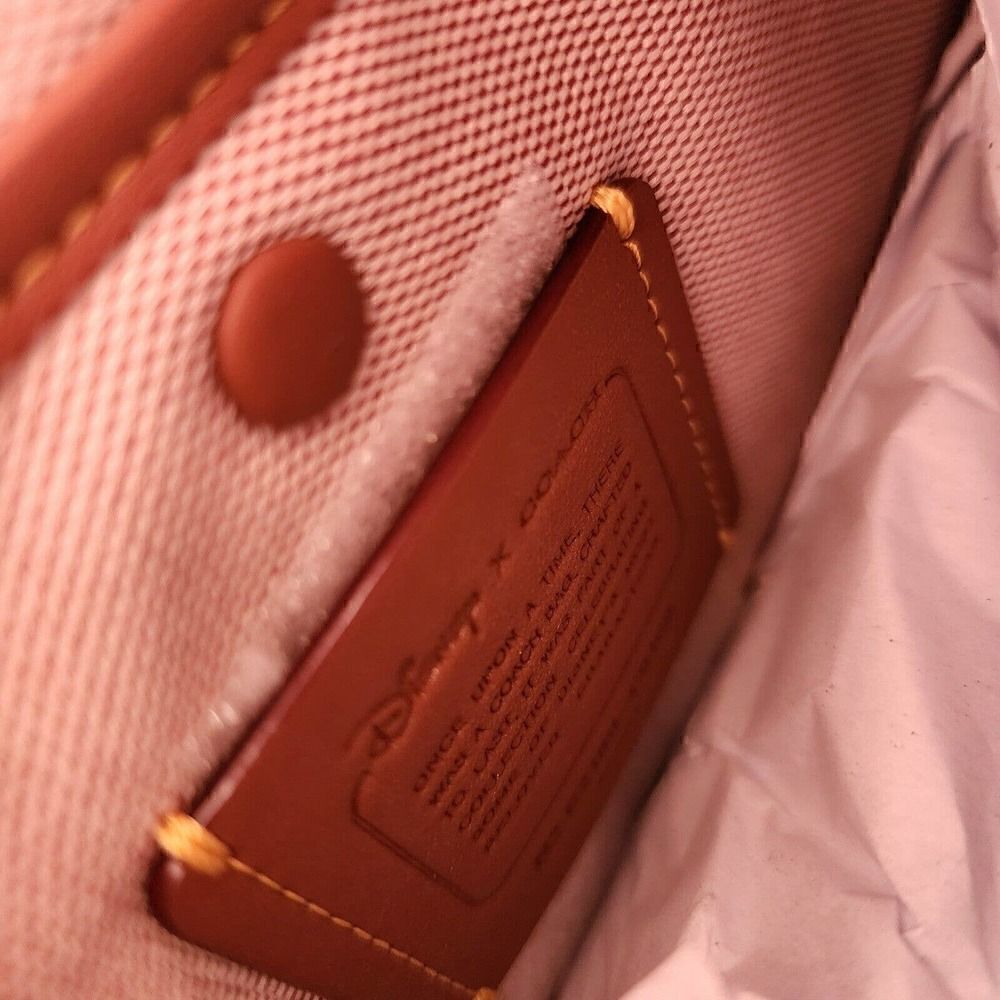 NWT C6106 Disney X Coach Rogue 25 Mickey Mouse & Minnie Mouse Mixed Leathers - Picture 4 of 10